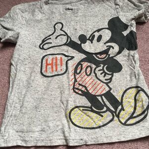 2T- 5T 6 items Disney and cocomelon T-Shirt tops with Mickey Mouse Graphic